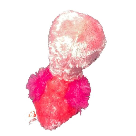 Ty Beanie Boos Plush Flamingo Gilda Bird Stuffed Animal Nursery Shower Decor 10" - Picture 9 of 11